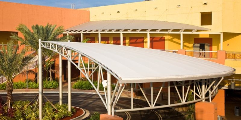 Dolphin Mall: Valet Awning - Miami, FL - Hoover Architectural