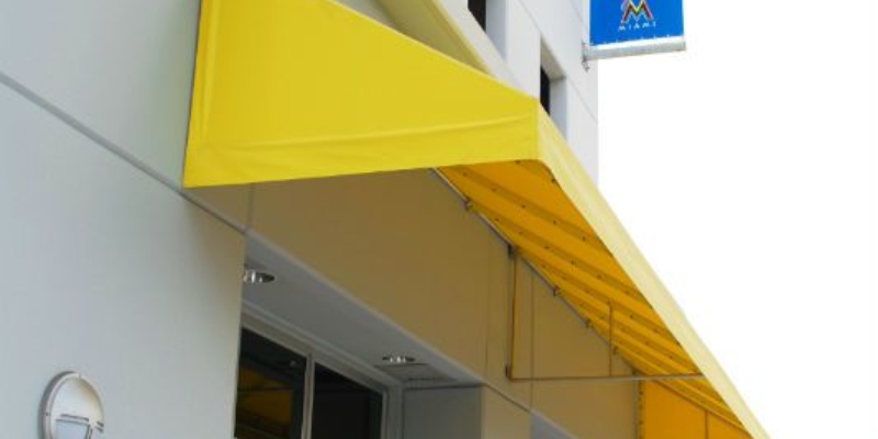 Miami Awning Company – Marlins Stadium Parking Garage – Commercial Awnings (2)