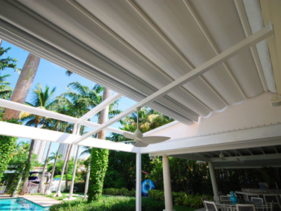 Retractable Canopy – Singerman Residence Photo 1
